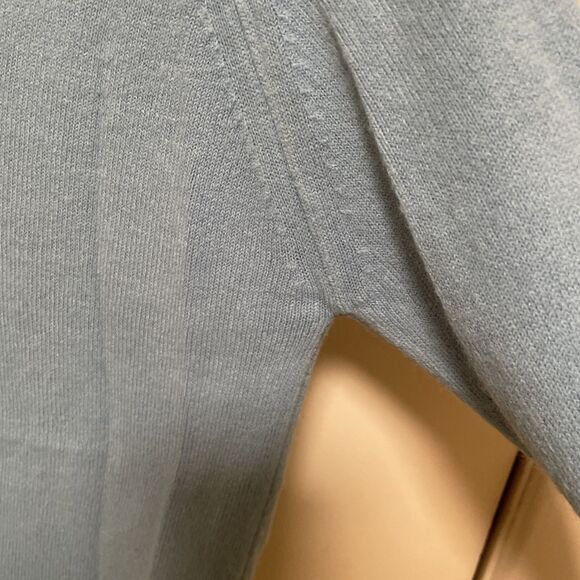 Vintage Santa Barbara Blue V-Neck Sweater Embroidered Sal Moreno Orlon Medium - Picture 6 of 7